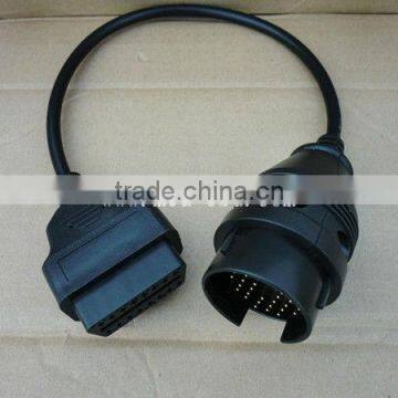 Favorable Price OBD2 16P FEMALE Obd2 Cable for Mercedes Benz 38Pin OBD2 Adapter YS-PB3