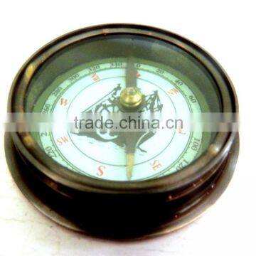 Nautical solid Brass Pocket compass -Maritime Gift Compass 13514