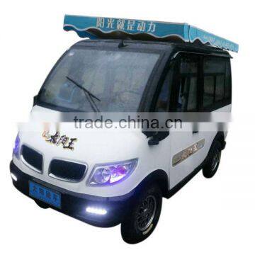 2014 Hot Sell High Quality Solar Electric Car Electric Vehicle Electric Rickshaw by Solar Power&battery photo-2