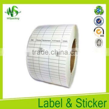 Adhesive supermarket shelf label manufacturer in China