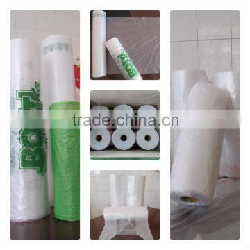 HDPE Plastic bag on Roll