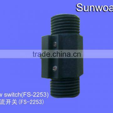 DN15 1/2" rate 0.5~5L/min Liquid water magnetic low flow switch for detect if not water prevent machine burn