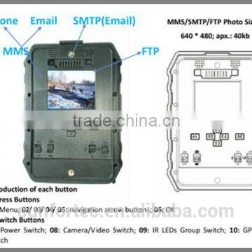 12MP Best Selling Night Vision 940nm Hunting Camera Mms photo-6