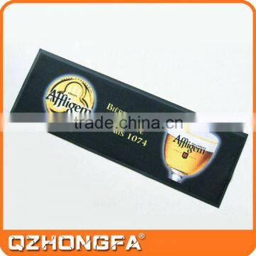 Custom Non-toxic Fabric Logo Anti Slip Rubber Mat