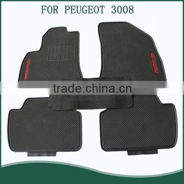 Wholesale Custom FIt Full Set Position PVC Car Floor Mats For PEUGEOT 3008