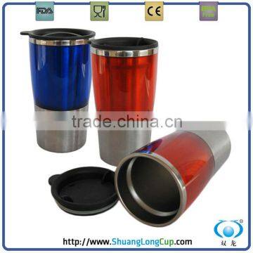 plastic mug with lid travel mug for tea