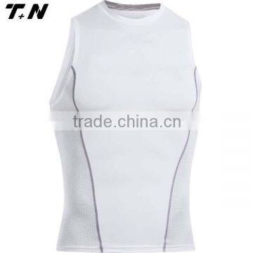 Blank Compression Wear, Compression Vest Men, Rash Vest Sleeveless photo-6
