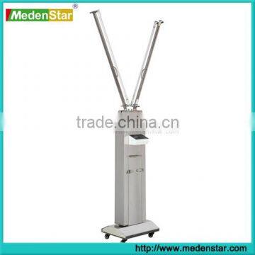 Four-Tube air Stainless Steel UV Lamp Trolley