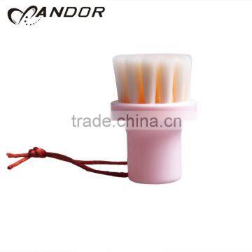 Stamp Special Design Soft Artificial Fiber Facial Cleansing Brush