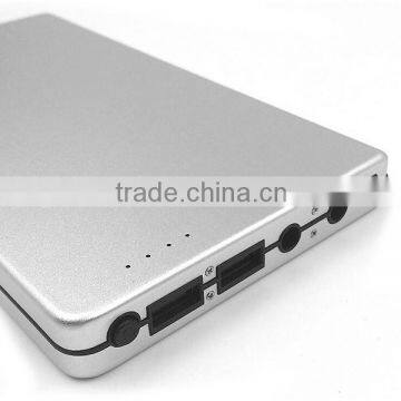 New arrival hot portable promotional mobile power bank for laptop 50000mAh usb charger power bank for dell