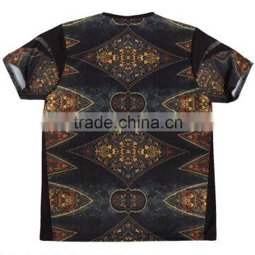 Wholesale Customized Fashion Men's Polyester Sublimation t Shirt photo-2