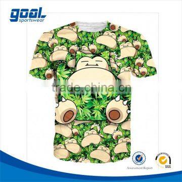 100% Polyester Short Sleeve Custom Athletic T Shirts Sublimated Sports Wear