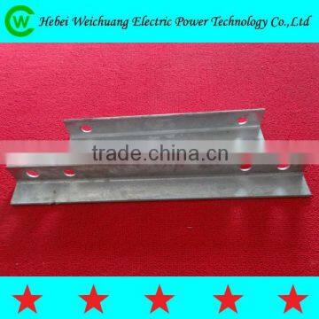 High quality overhead line hardware/cross arm angle steel / power line support fitting