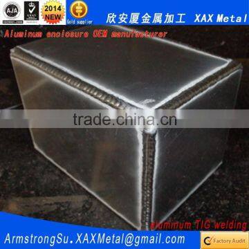 XAX14Alu OEM ODM Customized Laser Cut Bend Weld Sheet Aluminum Electric Cabinet Outer photo-5