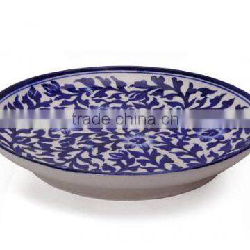 Indian Blue Pottery Kitchen Dishes / Plates photo-2