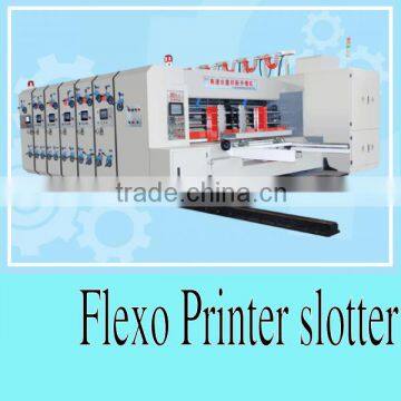 High Speed 4 Colour Flexo Printing Slotting Machine