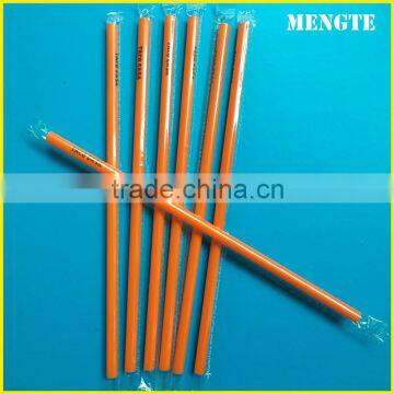 2015 yiwu hot sale 7mm disposable printed drinking straw