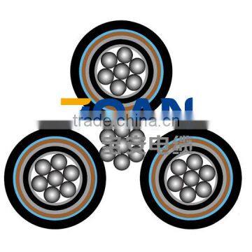 HV ABC Cable, Aerial Bundled Cable, Al/XLPE/CWS/HDPE+GSW, 3/C+1/C, 6.35/11 kv (AS/NZS 3599.1) photo-2