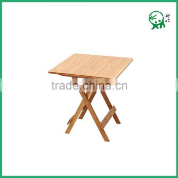 Wholesale Outdoor dining table, 100%bamboo folding dining table,Square Table                        
                                                Quality Choice