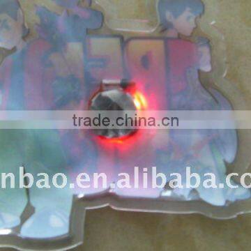 kids t-shirt LED light for patched