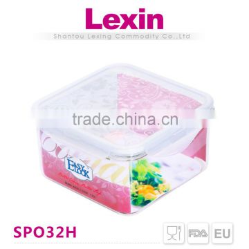 plastic food container 2 compartments with divider