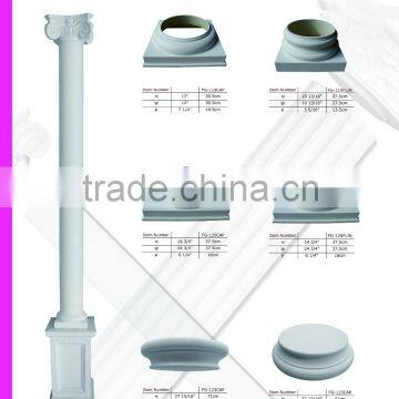 2016 High Quality Good Price Beautiful Polystyrene Roman Square Pillar Design photo-5