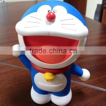 13 Years OEM Factory Custom Plastic Cartoon Figure Toy Doraemon