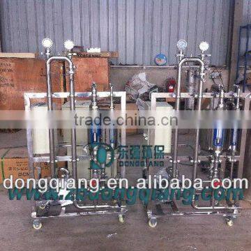 pilot plant with ceramic membrane for lab