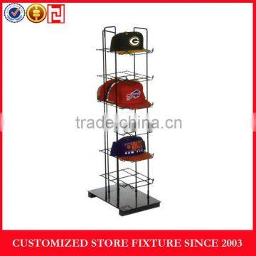 2015 fashion metal hat display racks