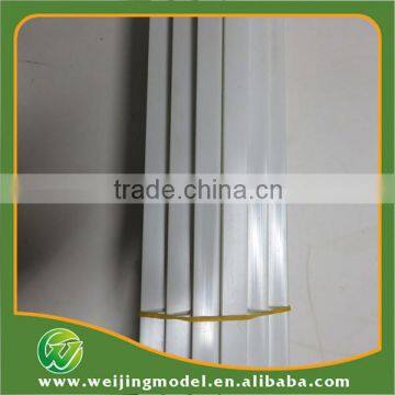 Pvc Square Tube White Plastic Square Model Tube Tube Model Model Tube photo-3