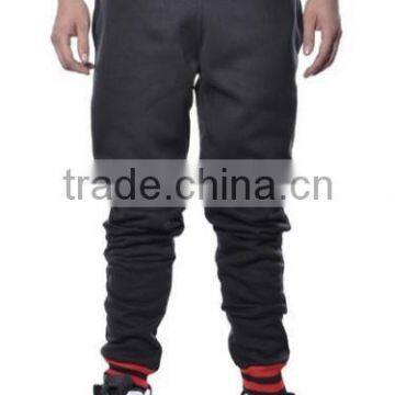 men's custom ribbing jogger pants