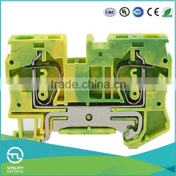 UTL Most Popular Products Two Lead Through Spring Terminal Blocks Landing Connection 0.5-10mm 57A