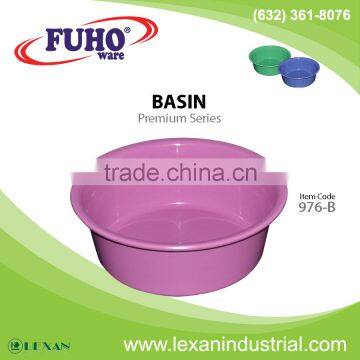 976-B - 12" Fuho Plastic Basins delux (Philippines)