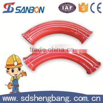 FM/UL Certification Long Radius 90degree R275 Concrete Pump Pipe Elbow photo-3