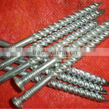 120x4.25mm umberlla head twisted shank twisted nails twisted nails