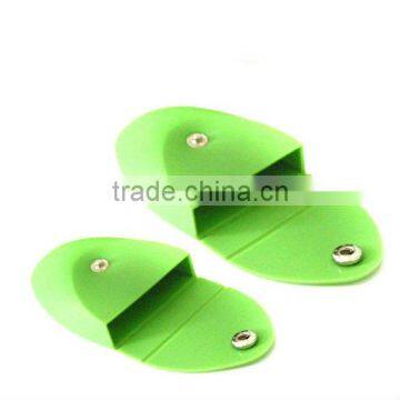 Fashion Special Styles With Button Silicone Key Holder Soft Skin Wallet Factory photo-2