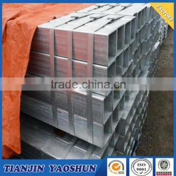 manufacrure carbon welded galvanized square steel tube