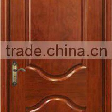 Two Panel Finished Oak Veneer Carving Doors