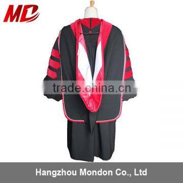 Doctor Graduation Gown-Deluxe Doctoral Graduation Gown/Regalia photo-3