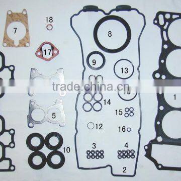 Auto spare parts full set gasket for car engine Sunny parts GA16DE car engine oem no10101-57Y25 with hot sale