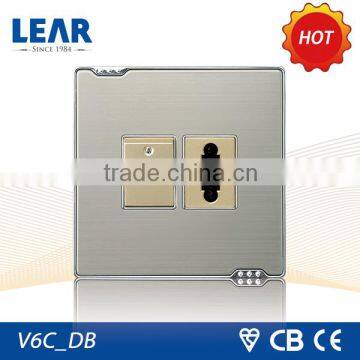 Hot Sale 1 gang switch with 2 gang socket