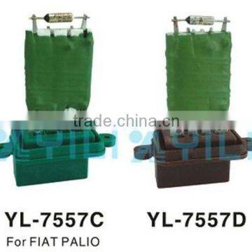 Blower motor resistor for Fiat