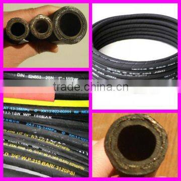 Hydraulic Rubber Hydraulic Hose SAE100 R2 AT 1/4''