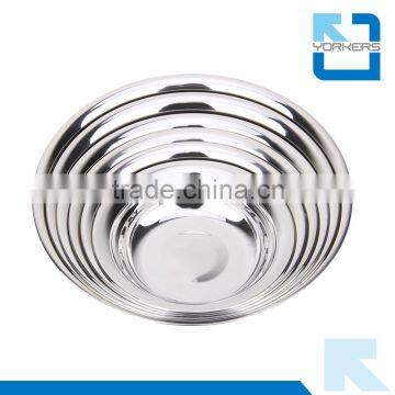 Indian Stainless Steel Round Dinner Plate & Dishes photo-3