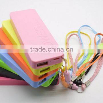 promotional slim mobile power bank 2600mah portable power bank