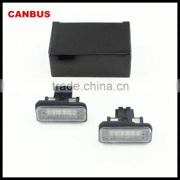 SMD LED License Plate Light Car Light Source Fog Lamp Bulbs Error Free for BEN Z W203 Wagon W211 5D W219 6000K