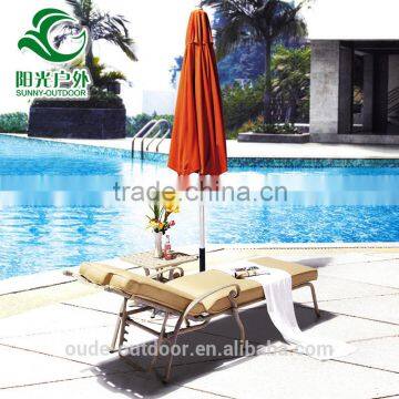 Factory Wholesale Outdoor Cast Aluminium Lounge Chair