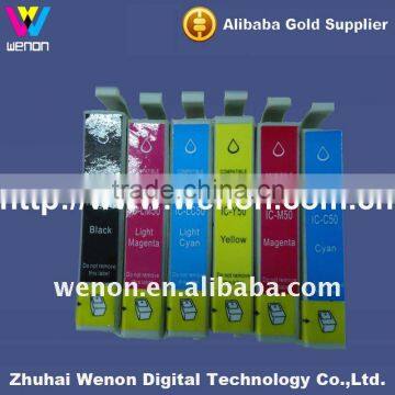 ICBK50, ICC50, ICM50,ICY50,ICLC50,ICLM50 Remanufactured Ink Cartridge for Epson Printer