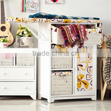 Ironing Table with wood drawer,household ironing board for Russian