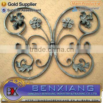 Wrought Iron rosette made by Qingdao BX13.034for fence,gate& stairs